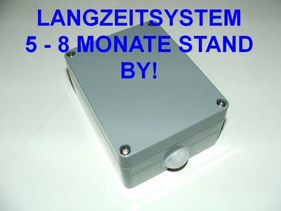 GSM ALARMHANDY PIR Bewegungsmelder - Alarmanlage IP65 GSM Security Alarm System
