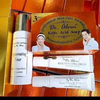 dr alvin glutathione soap price ORIGINAL Rejuvenating Facial Set By. Dr Alvin (beautyvaultusa )