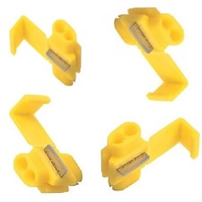 5 Pz. CONNETTORE RUBACORRENTE giallo morsetto serracavo  RAPIDO cavi 4-6 mm