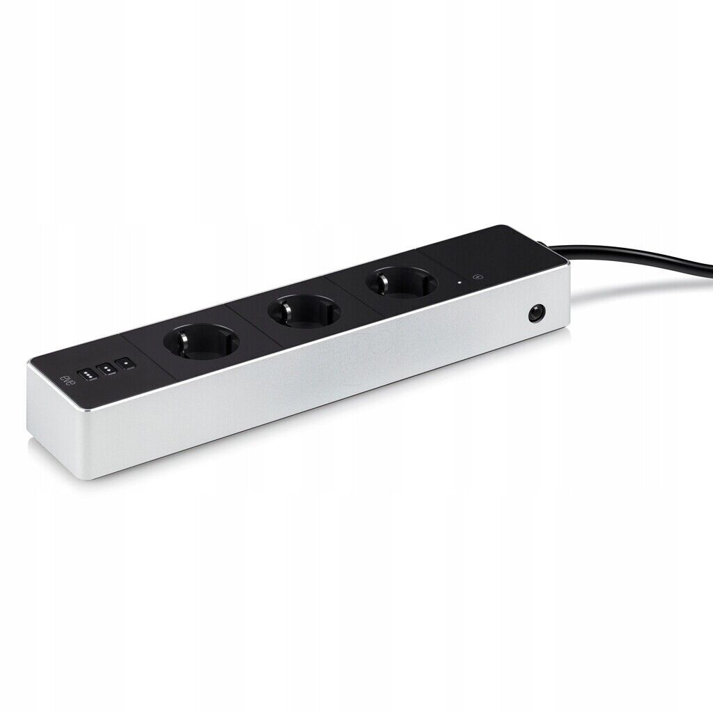 Eve Energy Strip 230V 190cm Smarte WLANSteckdosenleiste Schwarz/Weiß
