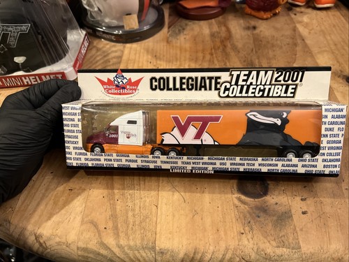 HOKIEBIRD Virginia Tech Hokies Maskottchen Simi Truck NCAA Spielzeug Selten 2001 Neu