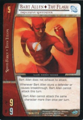 DC VS CCG - Infinite Crisis - Bart Allen * The Flash #173 Rare