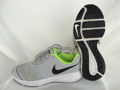 Nike Star Runner GS Junior Schuhe EU 36 US 4Y grau-gelb Sneaker 907254-002