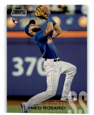 2018 STADIUM CLUB AMED ROSARIO RC NEW YORK METS #260