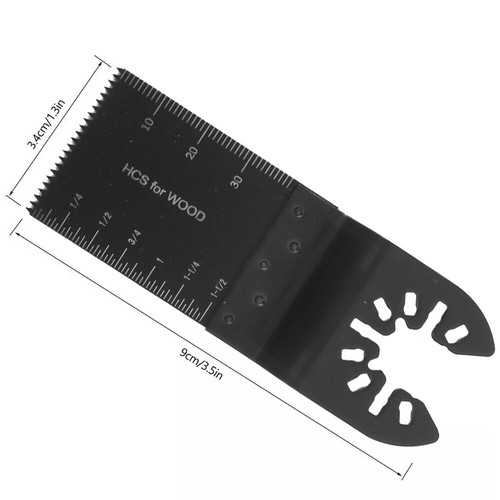 22tlg Multitool Zubehör Sägeblatt-Set Metall Holz für Makita Einhell Multimaster - Bild 7 von 12