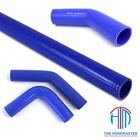 45 90 Degree Blue Silicone Elbow Turbo Air Intercooler Coolant Hose Pipe Bend