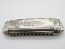 Vtg M. HOHNER Chromantica II Deluxe Harmonica Model A440 Key of C GERMANY