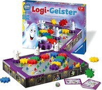 Ravensburger 25042 Logi-Geister, Spielen & Lernen FüR Kinder, Lernspiel Kinder