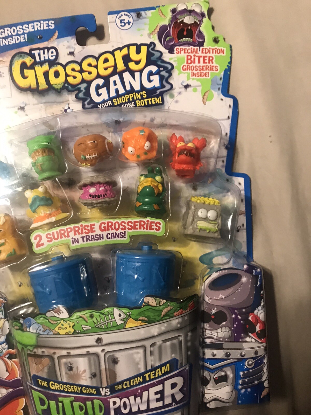 The Rarest Grosseries Rare BNIP The Grossery Gang: Putrid Power 12 Pack Grossery Gang Vs ...