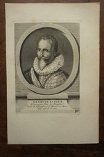 HENRY DE LA TOUR D'AUVERGNE DUC DE BOUILLON, (1555-1623)