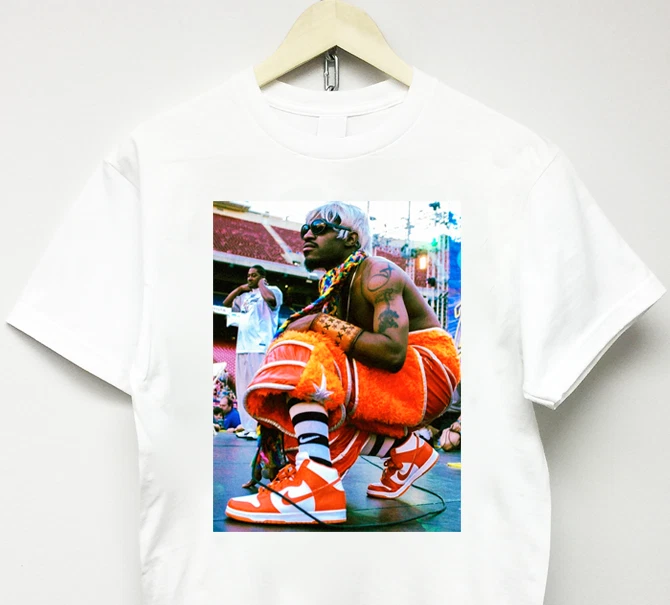 ANDRE 3000 T-SHIRT vtg rap tee outkast 90s astroworld tour merch