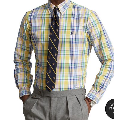 Polo Ralph Lauren Men's Classic-Fit Performance Shirt. Sz L. $138