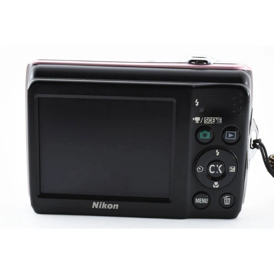 Nikon COOLPIX L21 Digital Camera 8MP 3.6x Optical Zoom Image Stabilization Pink - Image 3 of 4