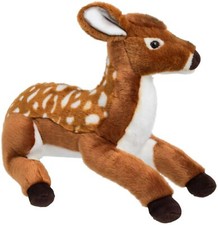 FAO Schwarz DEER FAWN Laying 19" Plush 2017 Stuffed Animal Toy Brand New w/ Tags