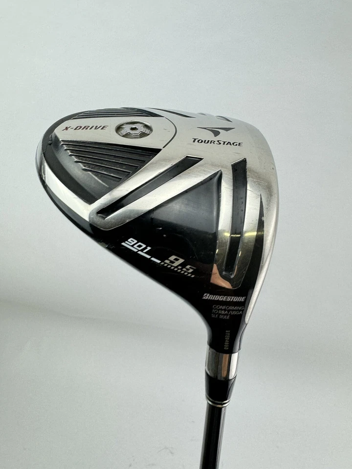 Bridgestone Tour Stage Driver X-Drive 9.5* Diamana Stiff Graphite /Right /20676 - Image 2 of 4
