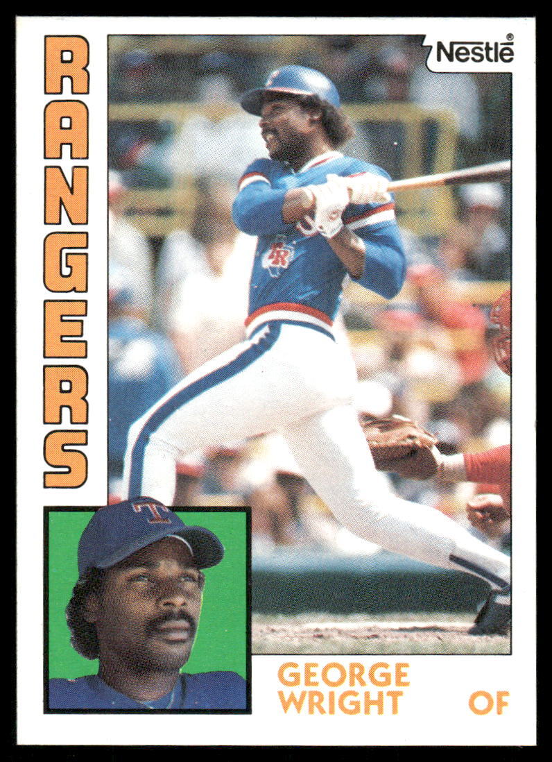 1984 Topps Nestle #688 George Wright - NM+