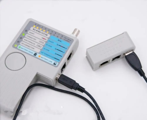 Professional Multi Function 4 In 1 Network Cable Tester RJ45/RJ11/USB/BNC LAN - 第 4/15 張圖片