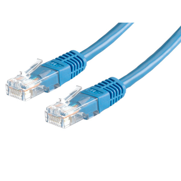 BLUE Cat6 UTP Copper Patch Cord 0.25m Network Cable 25cm RJ45 Ethernet Lead