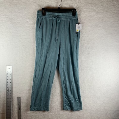 O'Neill Phoenix Stripe Lounge Pant Women's Small Blue Stretch Drawstring 8005