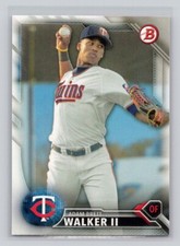 Adam Brett Walker II 2016 Bowman Baseball Prospect #BP135 Minnesota Twins