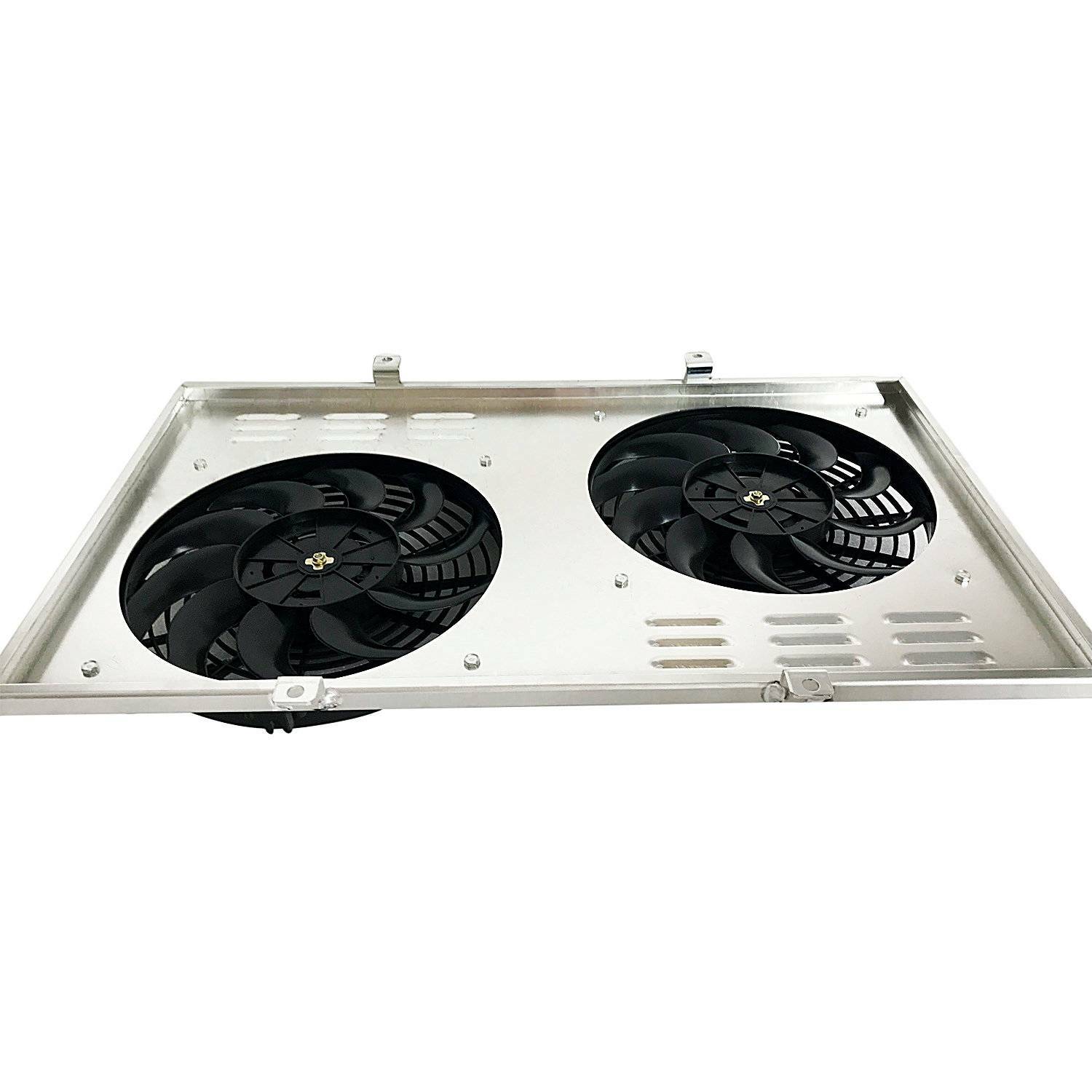 SHROUD 2x12''FANS RELAY For 1975~1979 FORD LTD II MERCURY COUGAR LINCOLN MARK V thumbnail 5