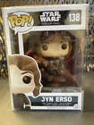 Funko Pop! #138 Jyn Erso - Star Wars Rogue One - With Pop Protector A25