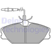 Delphi LP788 Brake Pad Set, Disc Brake For Alpine Renault