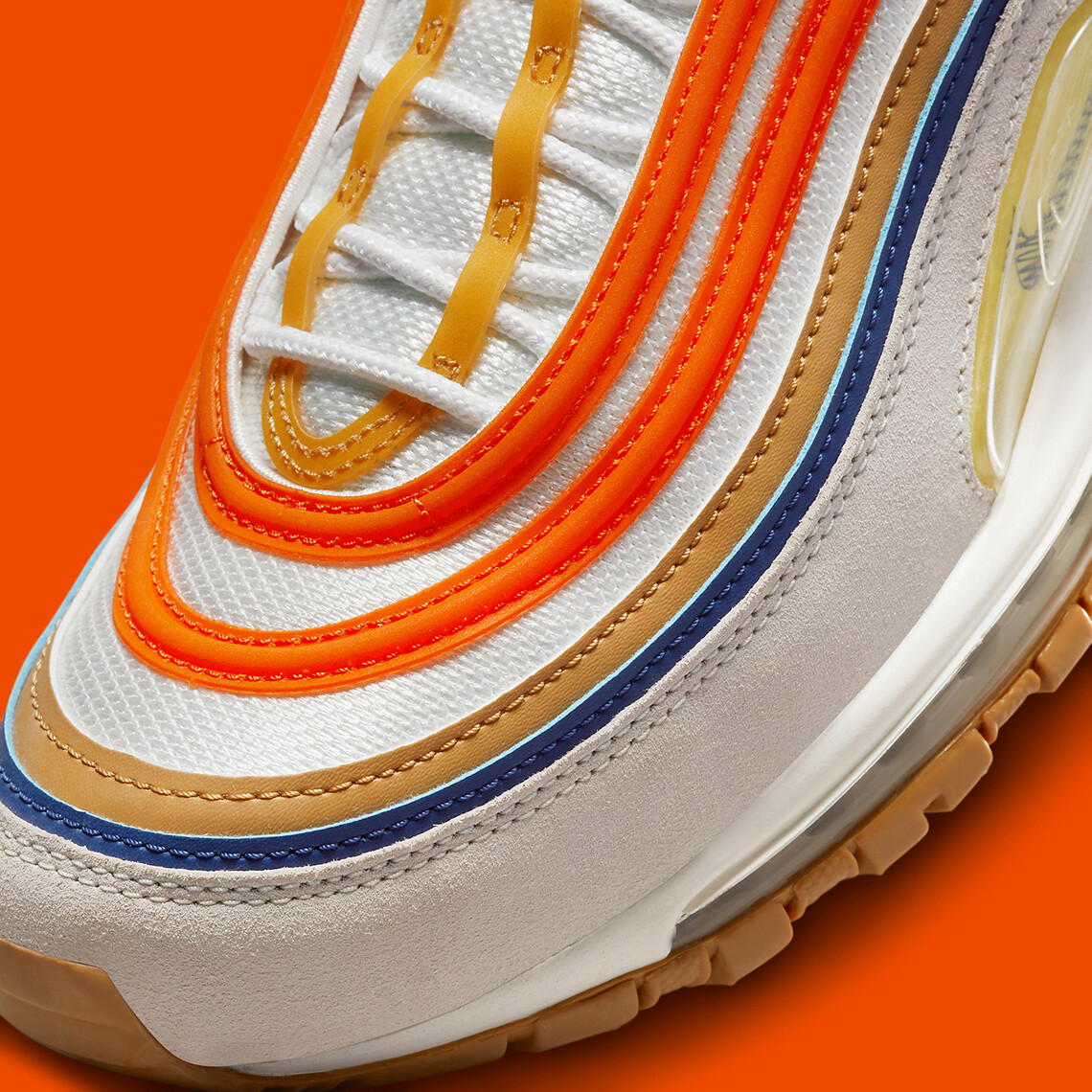 美品美品✴︎NIKE ナイキ Nike Air Max 97 ホワイト/オレンジ Nike Air Max 97 SE M. Frank Rudy White Safety Orange DV2619