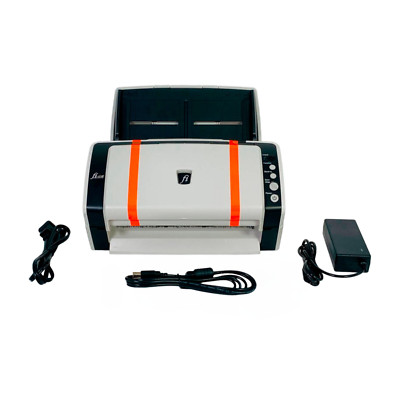 Fujitsu Fi-6140 ADF Color Duplex 600 DPI Document Scanner USB 2.0 w/Bundle