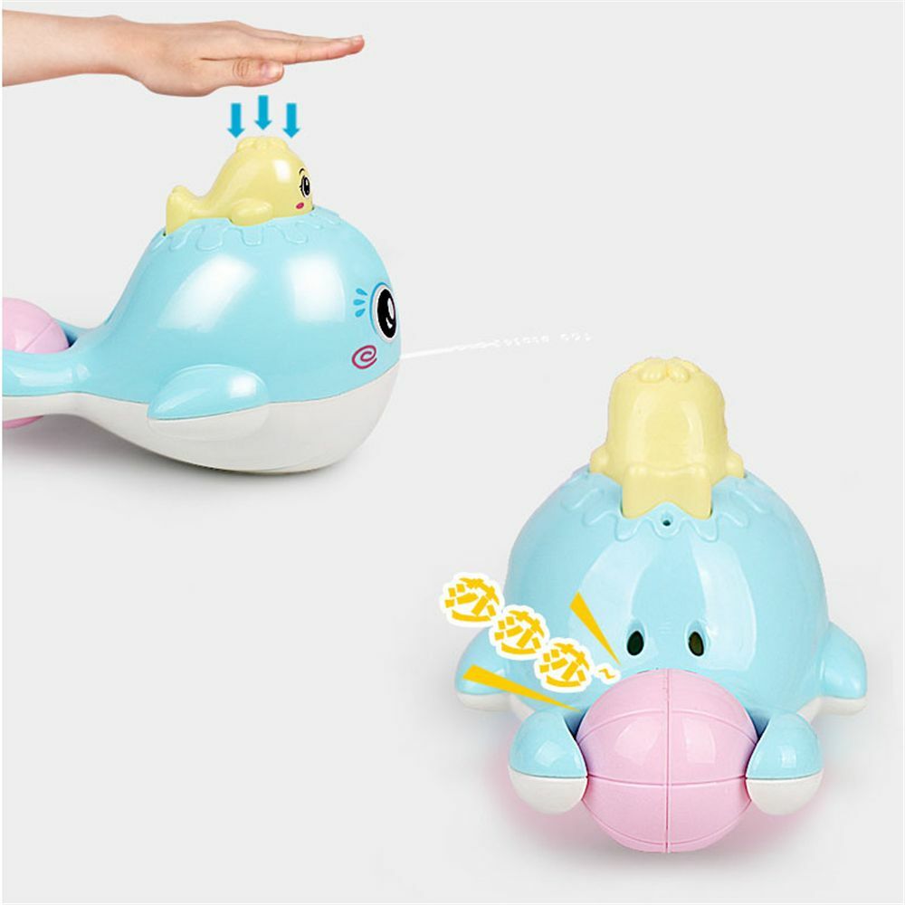 Squirt Shower Whale Spraying Watering Drop Pot Baby Bath Toy Elephant