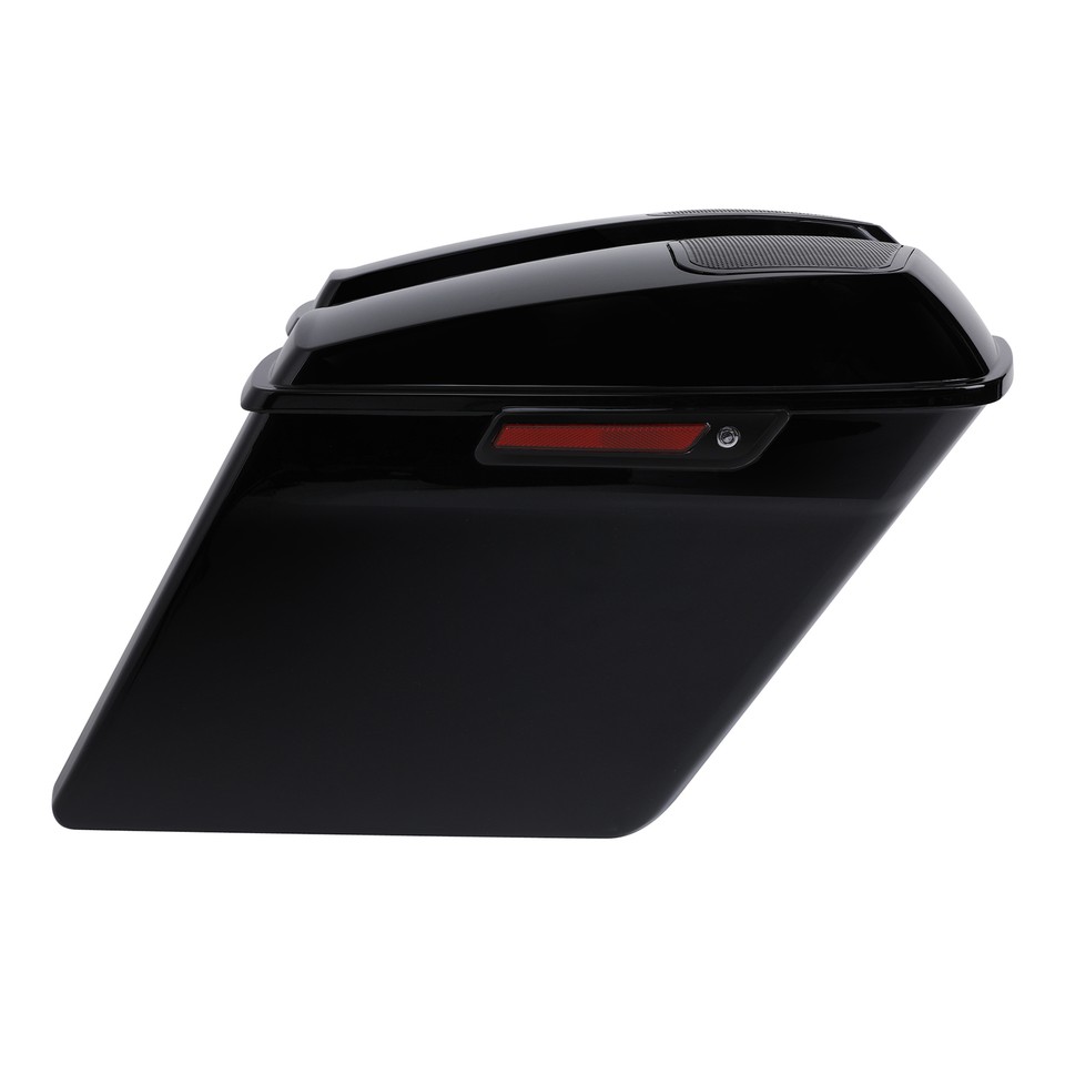 Motorcycle 5 Stretched Saddlebags 6 X 9Speaker Cutout For Harley Cvo Touring Glide 2014 2022