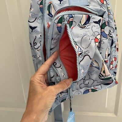 Vera Bradley NWT Reactive Sling Backpacking Really Regatta 