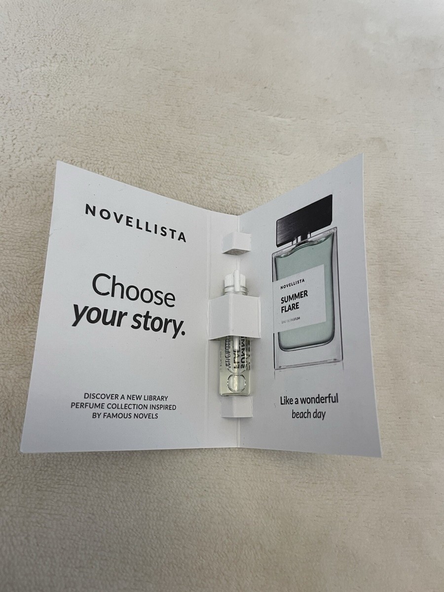 New Novellista Summer Flare fragrance sample UK