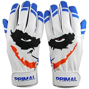 Primal-Baseball-Adult-Baseball-Batting-Gloves-Cool-Blue-034-Smiley-034-Size-Medium