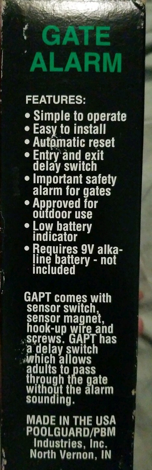 sell or buy PoolGuard Gate Alarm Safety Door Window