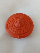 Diener Orange Spaceship Eraser Lyra 4 Space Raiders ufo Saucer