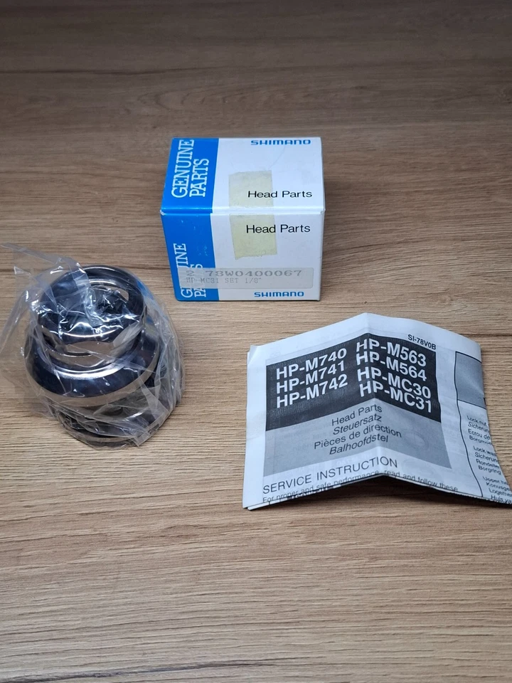 Vintage Bicycle Parts NIB NOS Shimano STX HD-MC31 Headset 1 1/8 Inch x 26T - Image 2 of 4