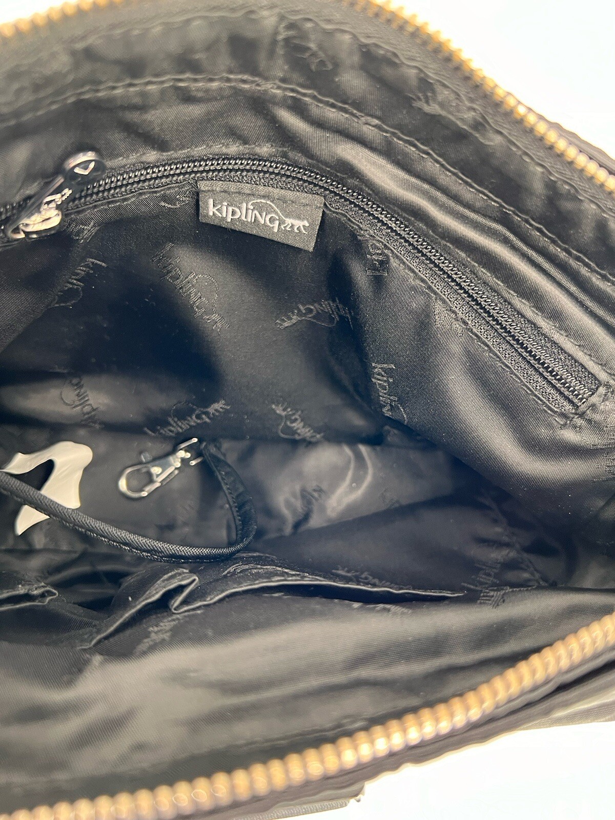 Kipling Black Crossbody Adjustable Strap & Should… - image 9