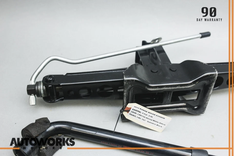 Kit de herramientas de neumáticos de repuesto de emergencia Range Rover Evoque L538 12-15 6G9217035EE fabricante original Foto 4 de 4