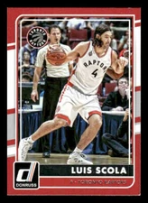 2015-16 Donruss #60 Luis Scola Toronto Raptors
