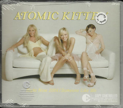 ATOMIC KITTEN Right Now/ Someone like LIMITED Europe CD Single SEALED USA Seller