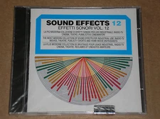 SOUND EFFECTS 12 - EFFETTI SONORI VOL. 12 - CD SIGILLATO (SEALED)