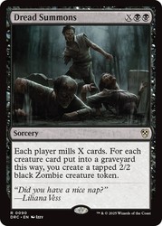 Dread Summons #90 Commander: Aetherdrift
