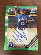 2019 Bowman Chrome Yefri Del Rosario Auto 1st Green # 80/99  Autographs #CPA-YDR