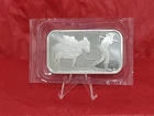 SilverTowne 1oz Silver Art Bar Prospector & Mule Sealed Ships Free Today