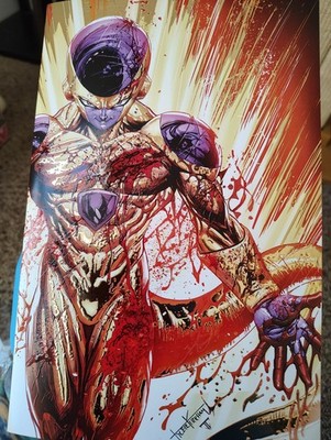 Tribute Akira Toriyama Gold Frieza Kirkham Spot Foil SDCC 2025 DBZ LTD 25