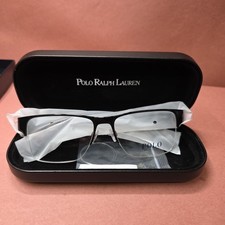 Polo Ralph Lauren PH1157 9223 Rectangular Black Eyeglasses with Case