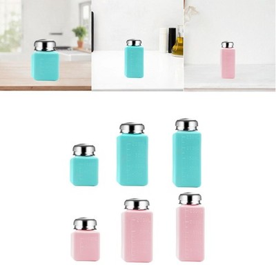 Pumpspender Flasche für Make-up Entferner Tragbar Reinigungswerkzeug Auslaufsicher Leer