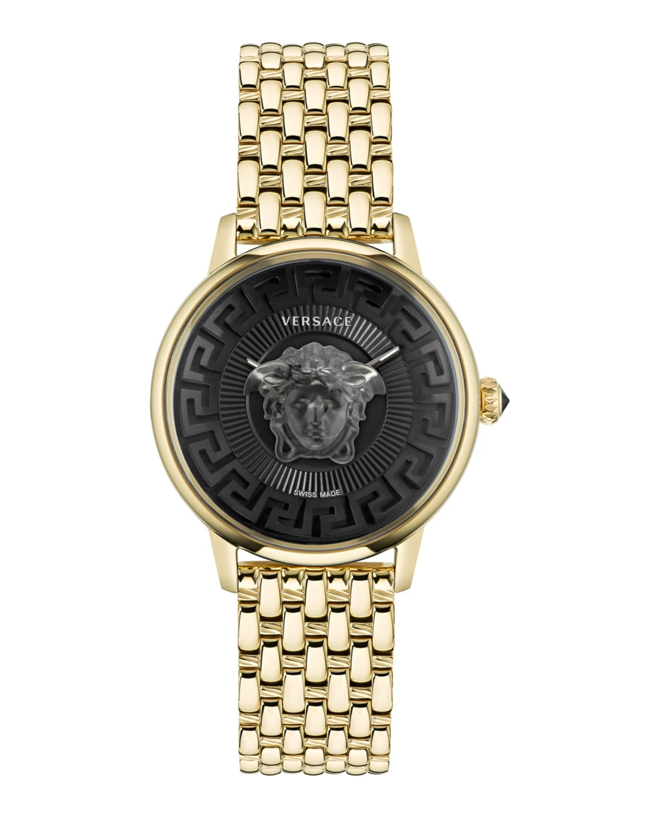 Orologio Versace Donna Medusa Alchemia IP Oro Giallo 38mm Bracciale Moda