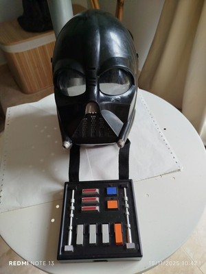 Helm Maske DARK VADOR für Sammlung. Vintage Hasbro 2004-Face